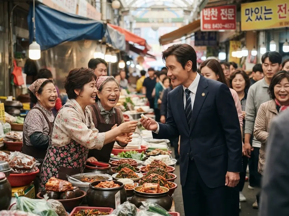 전통시장 방문